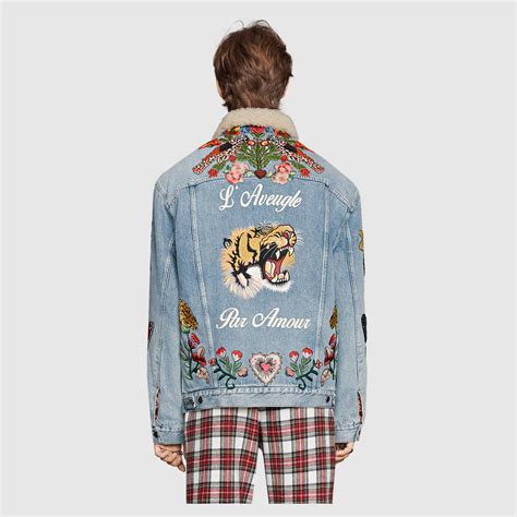 gucci denim jacket replica reddit|gucci denim jacket price.